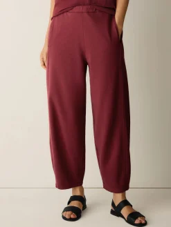 Garment-Dyed Organic Cotton Terry Lantern Pant