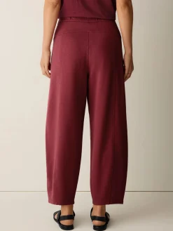Garment-Dyed Organic Cotton Terry Lantern Pant