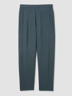 Garment-Dyed Organic Cotton Terry Slouchy Pant