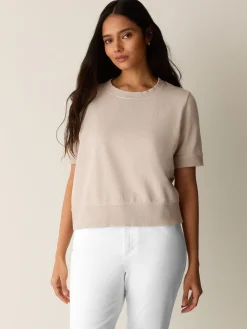 Garment-Dyed Organic Cotton Terry Wedge Tee