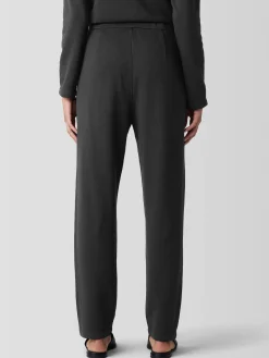 Garment-Dyed Terry Slouchy Pant