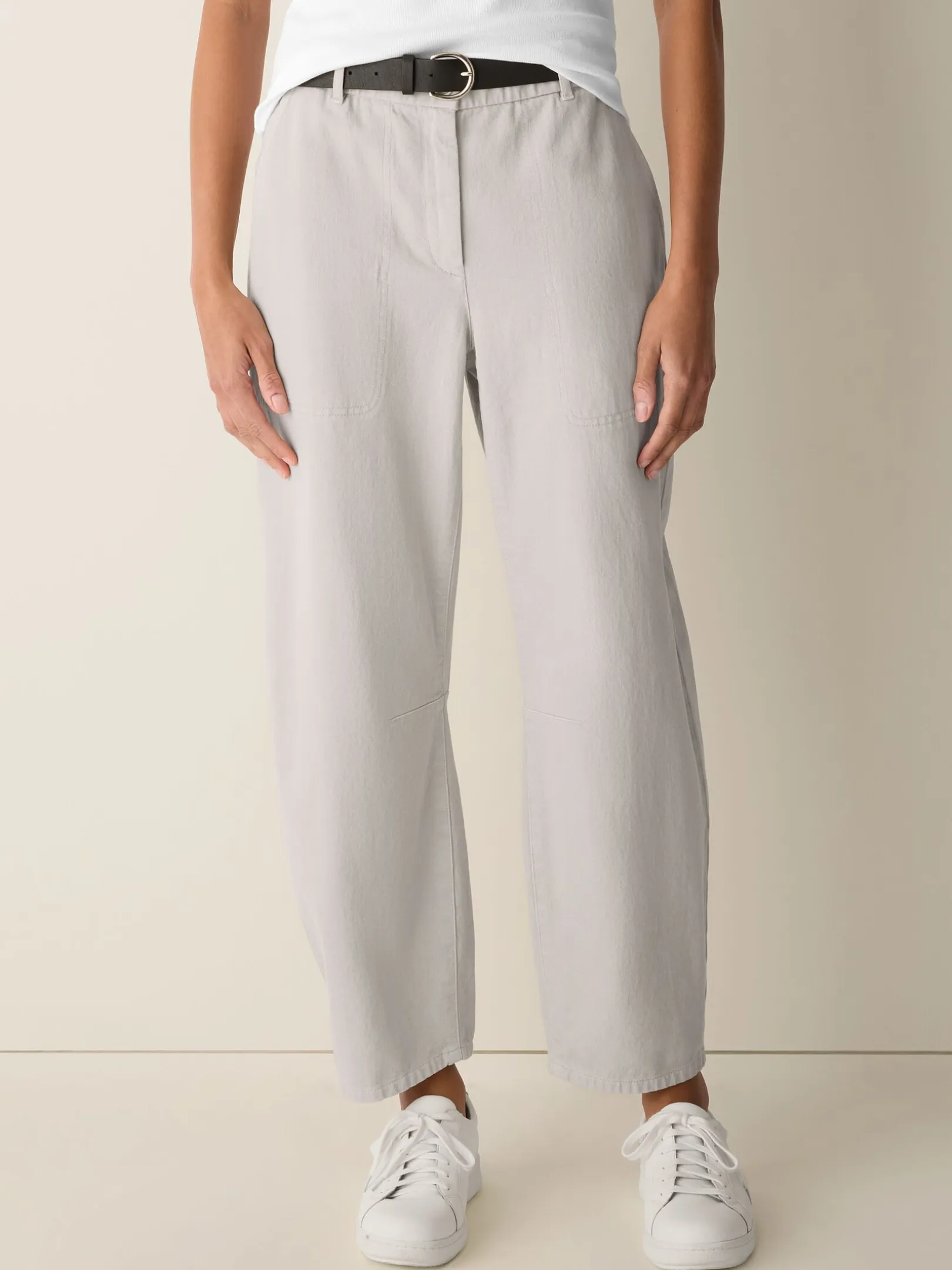 Garment-Dyed Utility Cotton Arch Pant