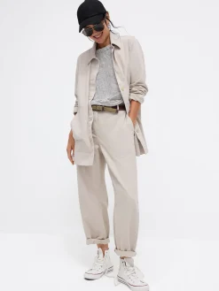 Garment-Dyed Utility Cotton Arch Pant