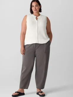 Garment-Dyed Utility Cotton Arch Pant