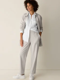 Garment-Dyed Utility Cotton Tapered Pant