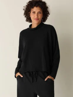 Italian Cashmere Turtleneck Top