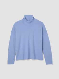 Italian Cashmere Turtleneck Top