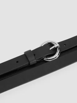 Italian Leather Double-Wrap Belt