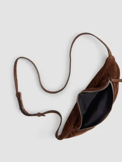 Italian Suede Belt Bag