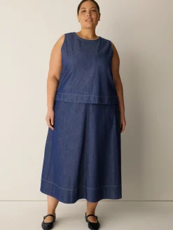 Lightweight Organic Cotton Denim Shell
