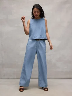 Lightweight Organic Cotton Denim Shell