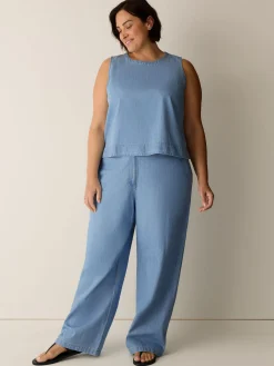 Lightweight Organic Cotton Denim Shell