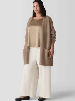 Lightweight PonteWide-Leg Pant