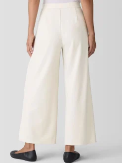 Lightweight PonteWide-Leg Pant