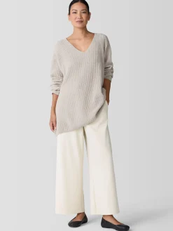 Lightweight PonteWide-Leg Pant