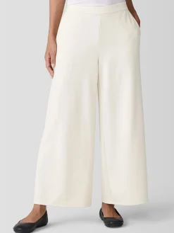 Lightweight PonteWide-Leg Pant