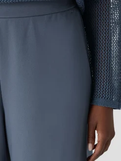 Lightweight PonteWide-Leg Pant