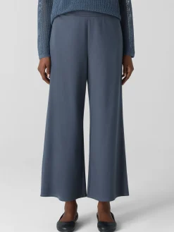 Lightweight PonteWide-Leg Pant