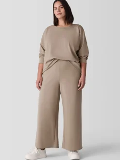 Lightweight PonteWide-Leg Pant