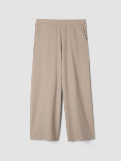 Lightweight PonteWide-Leg Pant