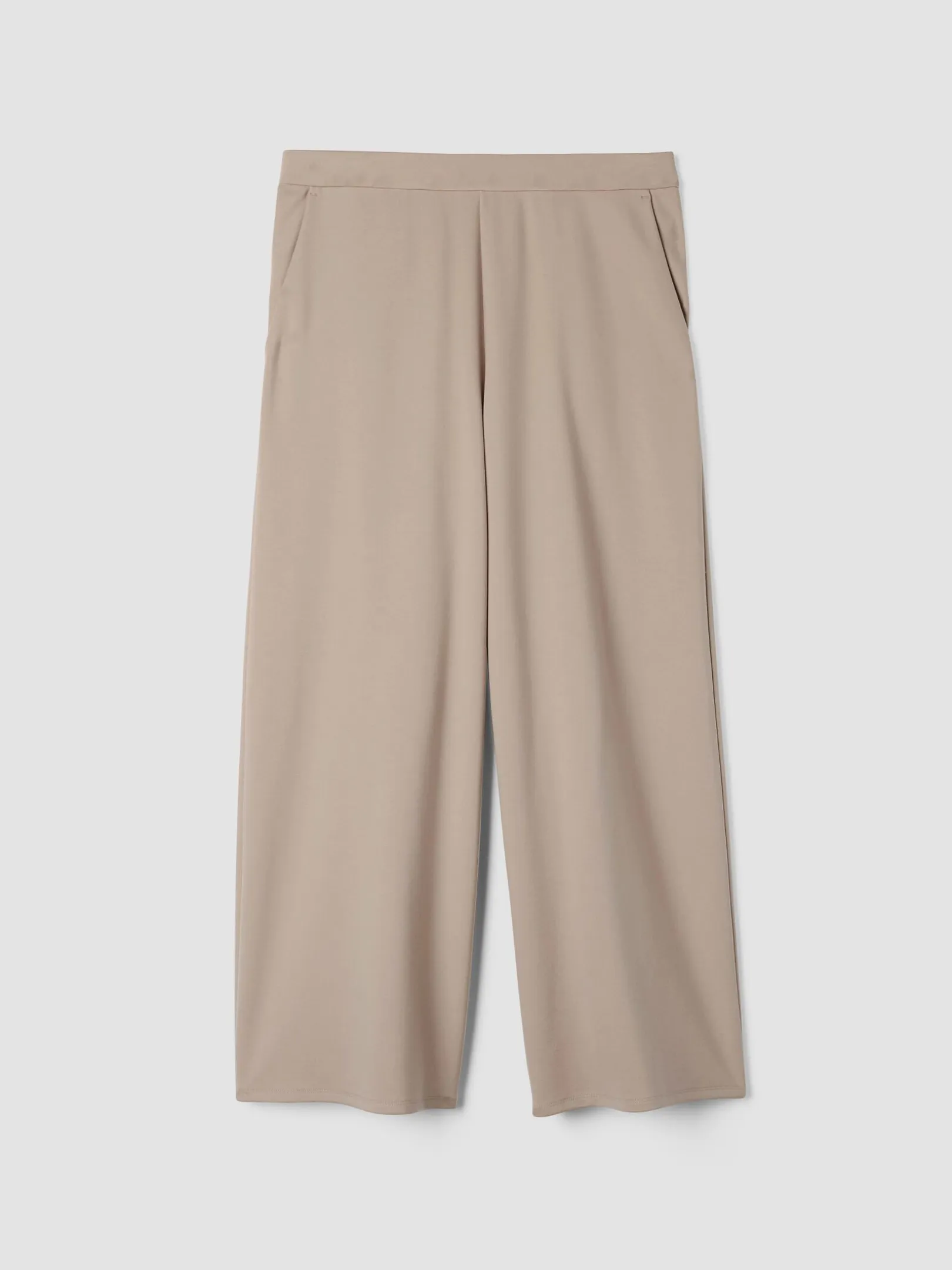 Lightweight PonteWide-Leg Pant