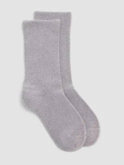 Loopy Cotton Terry Crew Sock