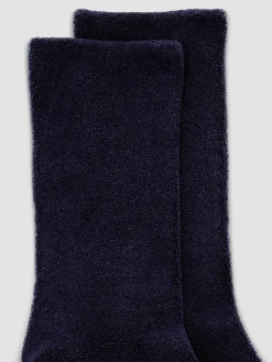Loopy Cotton Terry Crew Sock