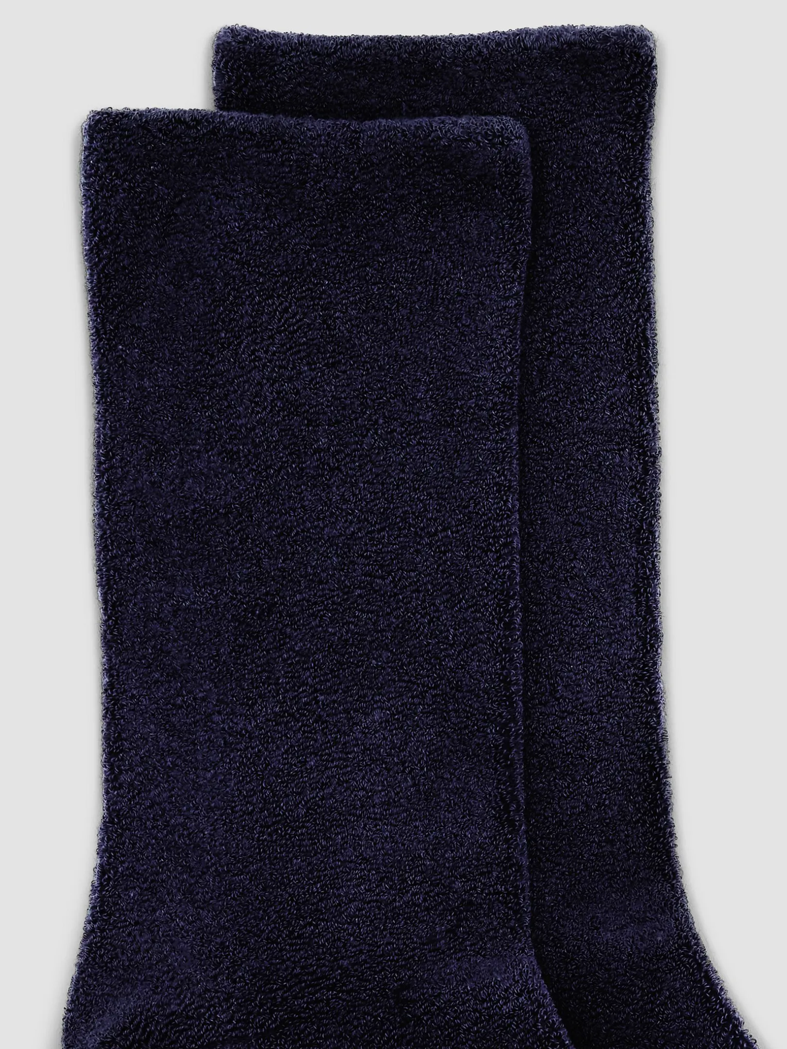Loopy Cotton Terry Crew Sock