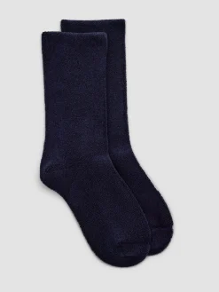 Loopy Cotton Terry Crew Sock