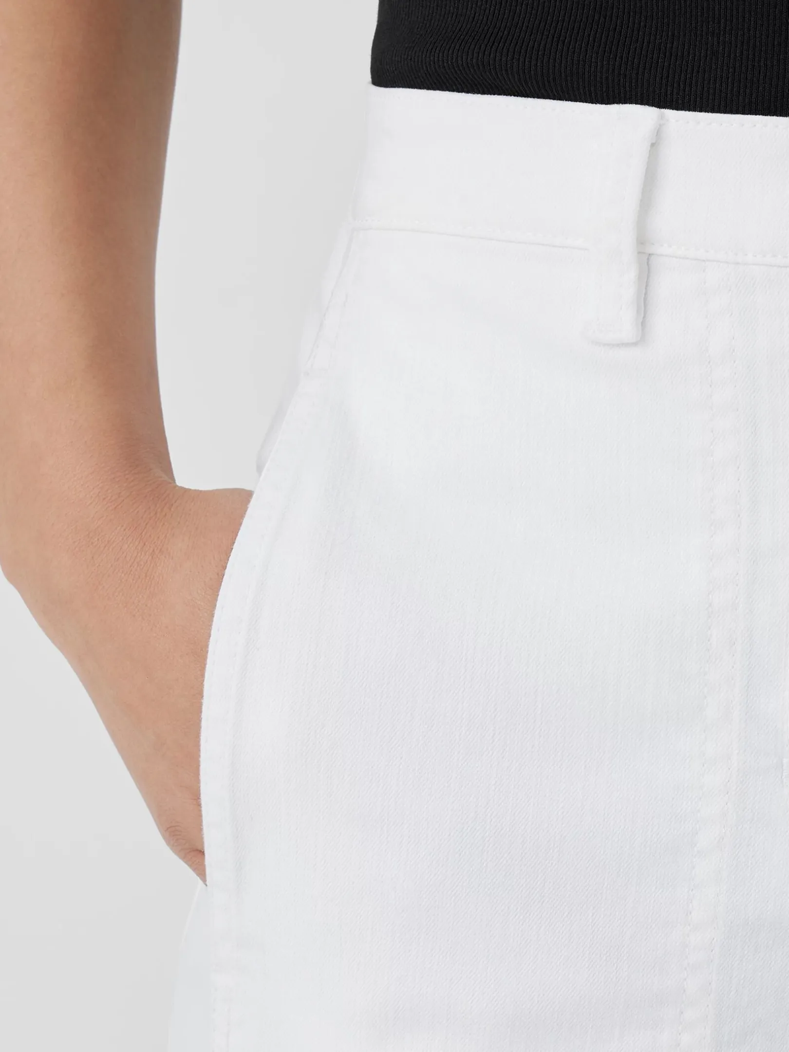 Organic Cotton Denim Lantern Jean