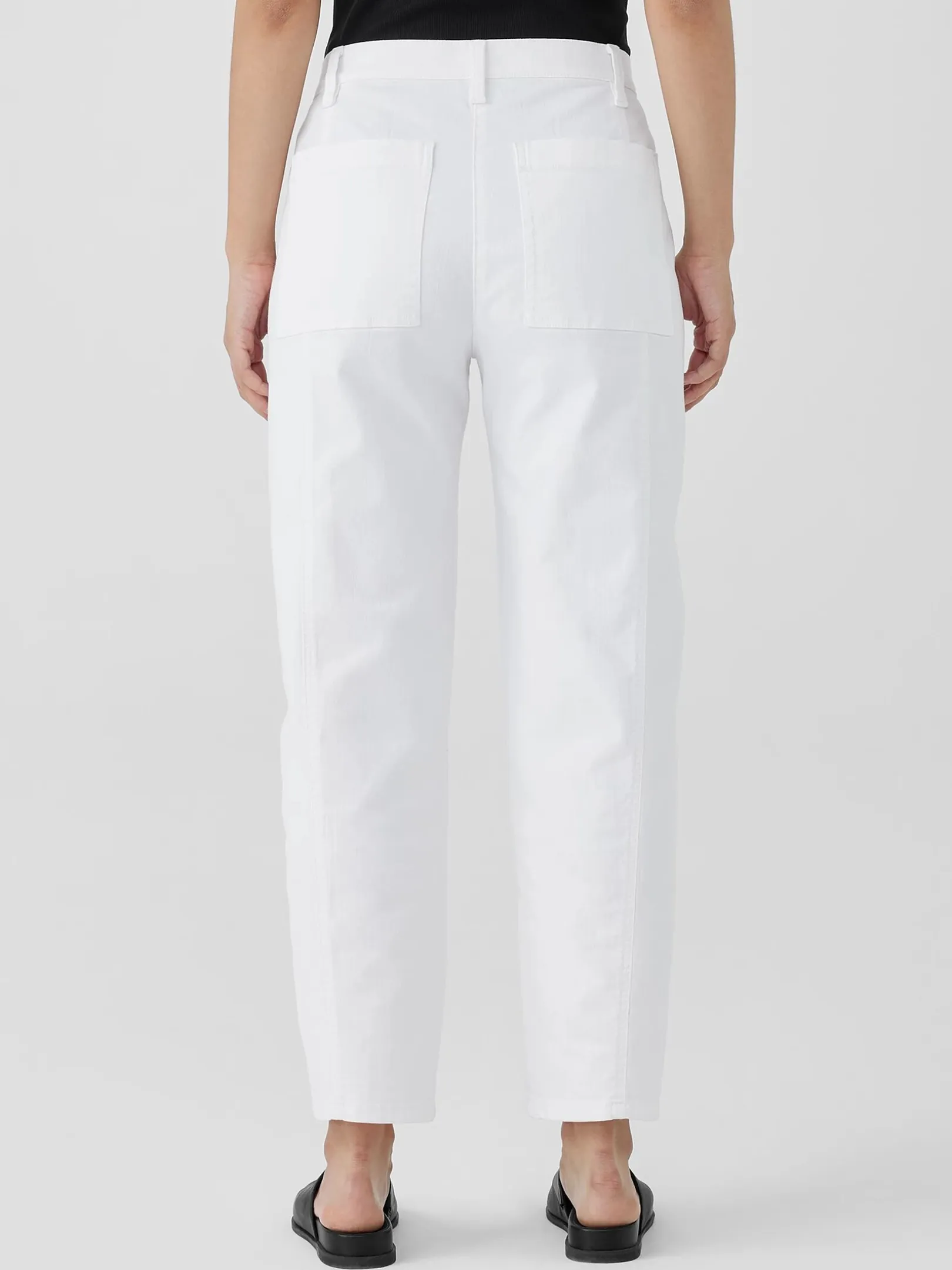 Organic Cotton Denim Lantern Jean