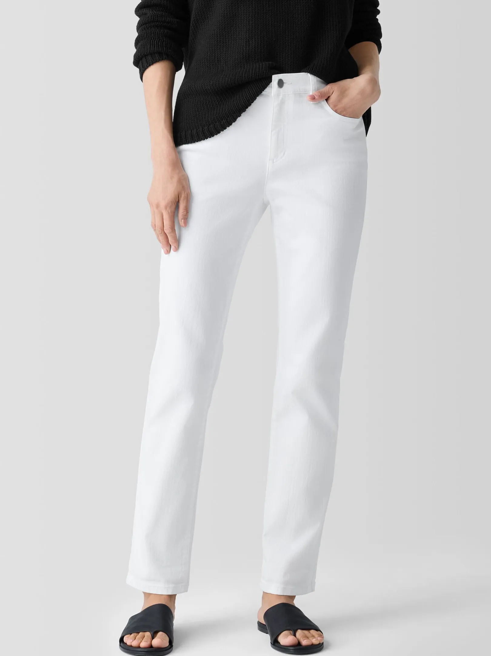Organic Cotton Denim Slim Jean