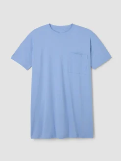 Organic Cotton Interlock Crew Neck Sleep Dress