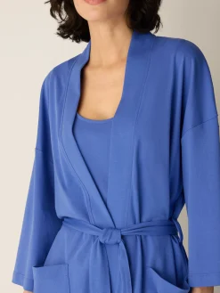 Organic Cotton Interlock Sleep Robe