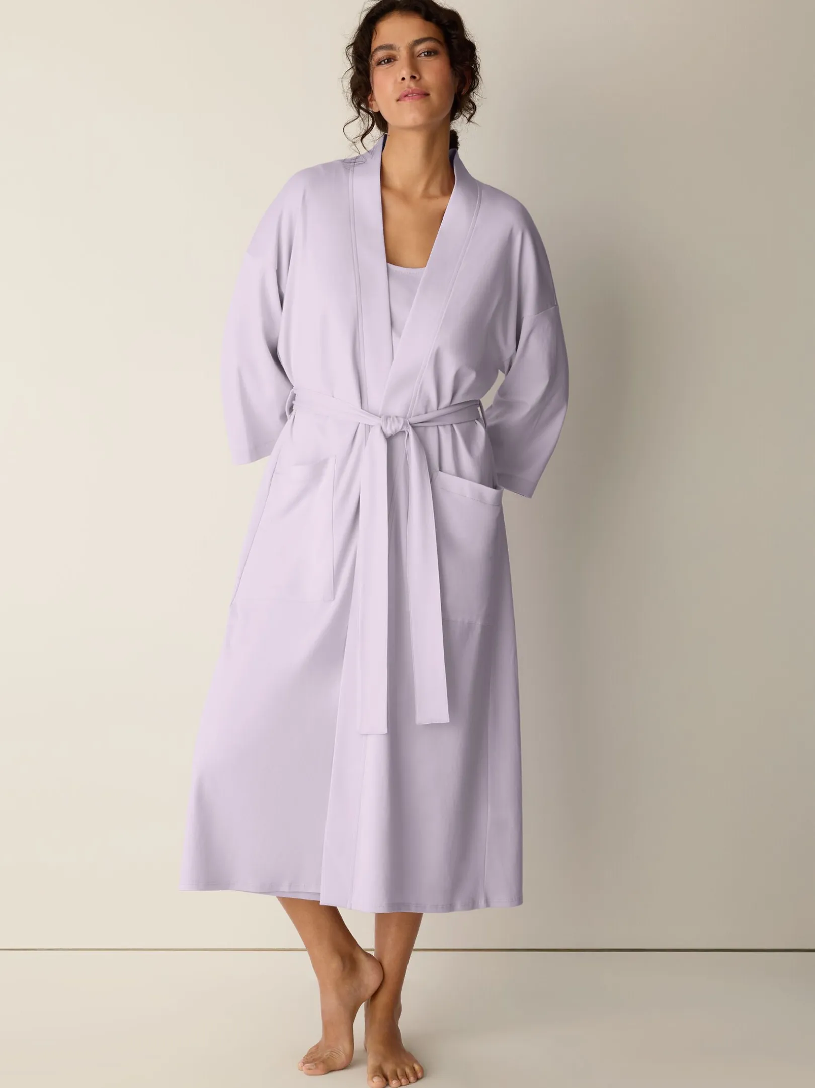 Organic Cotton Interlock Sleep Robe