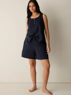 Organic Cotton Interlock Sleep Short