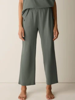 Organic Cotton Interlock Straight Sleep Pant