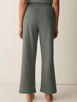 Organic Cotton Interlock Straight Sleep Pant