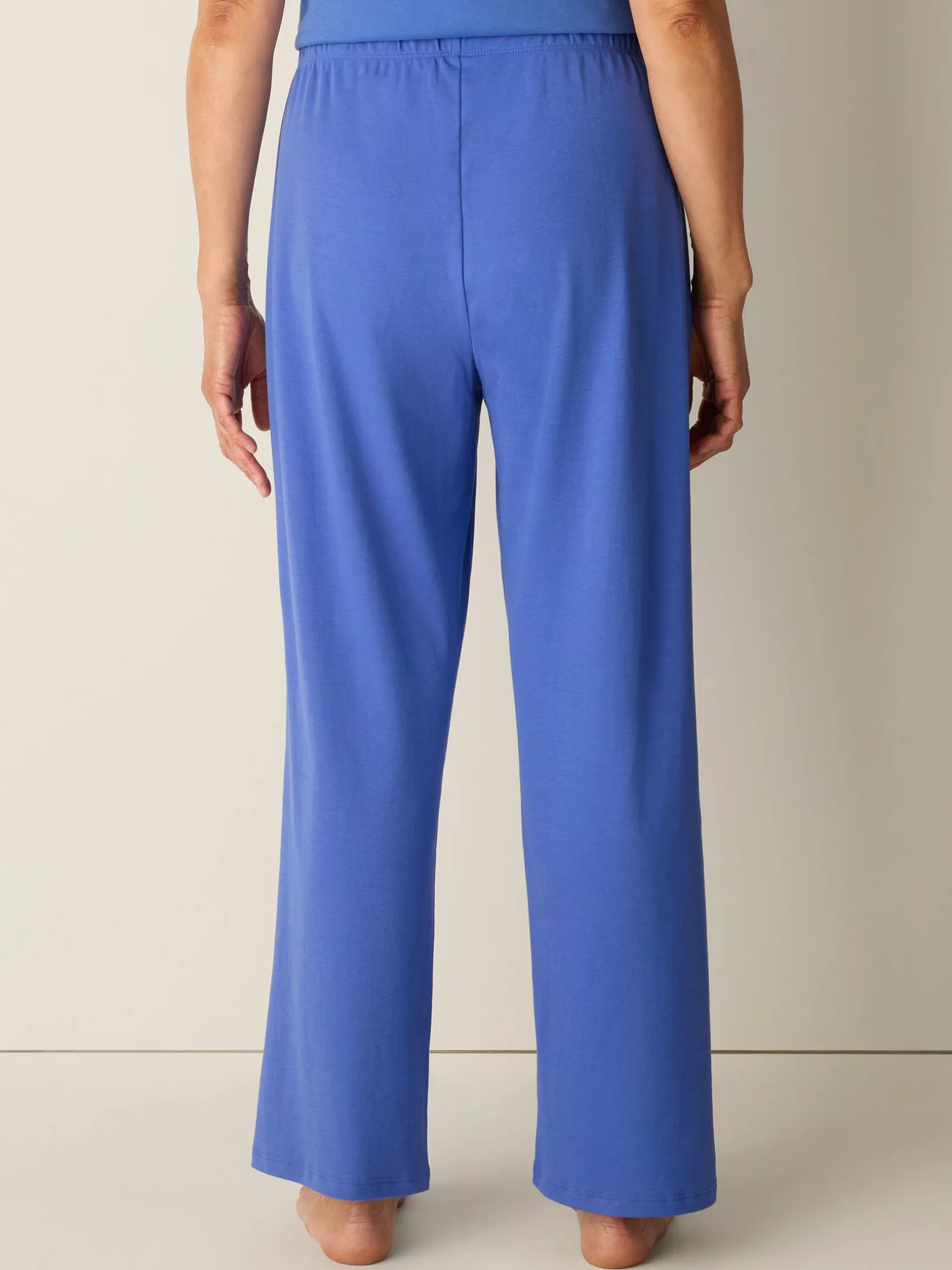 Organic Cotton Interlock Straight Sleep Pant