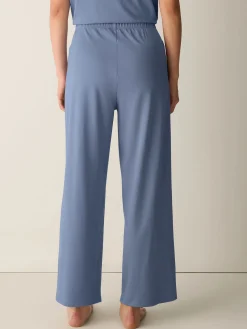 Organic Cotton Interlock Straight Sleep Pant