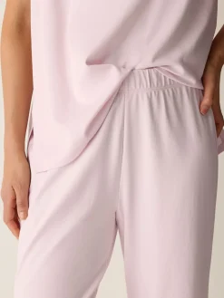 Organic Cotton Interlock Straight Sleep Pant