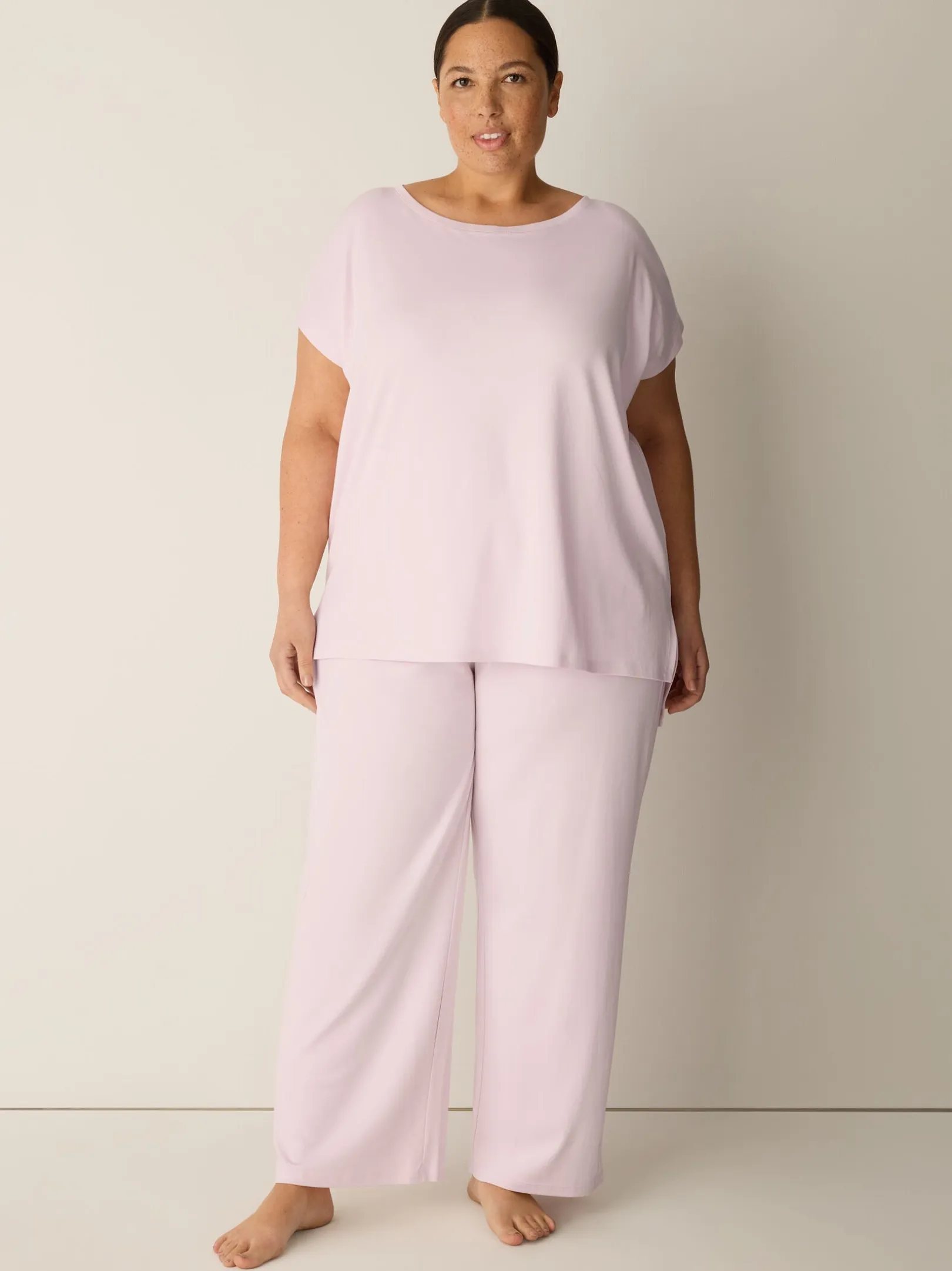 Organic Cotton Interlock Straight Sleep Pant