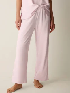 Organic Cotton Interlock Straight Sleep Pant