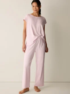 Organic Cotton Interlock Straight Sleep Pant