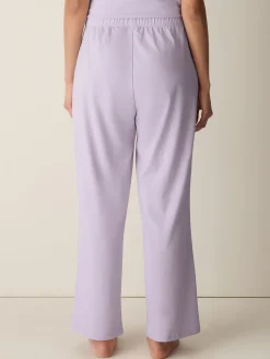 Organic Cotton Interlock Straight Sleep Pant