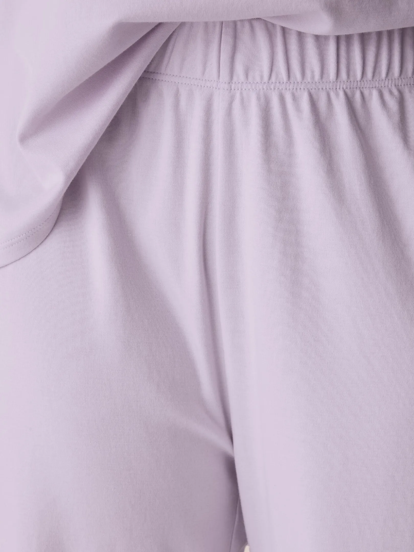 Organic Cotton Interlock Straight Sleep Pant