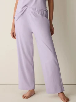 Organic Cotton Interlock Straight Sleep Pant