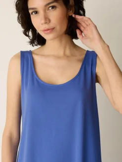 Organic Cotton Interlock Tank Sleep Dress