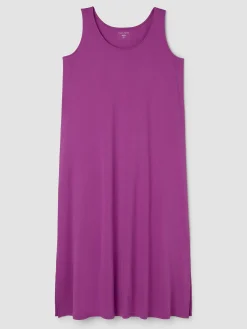 Organic Cotton Interlock Tank Sleep Dress