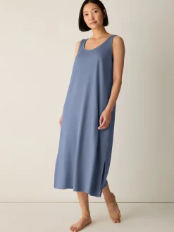 Organic Cotton Interlock Tank Sleep Dress